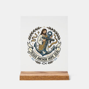 Jesus Anker Hoffnung Siegel Jesus Anker Hoffnung S Acrylschild