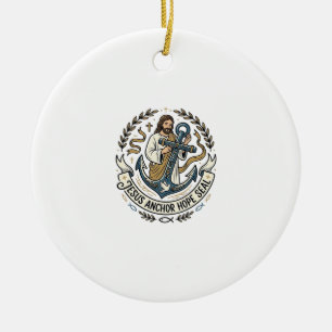 Jesus Anker Hoffnung Siegel Jesus Anker Hoffnung S Keramik Ornament