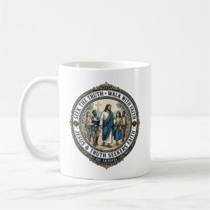 Jesus-Apologetik-Theologie-Nerd-Shirt auf Glauben Kaffeetasse