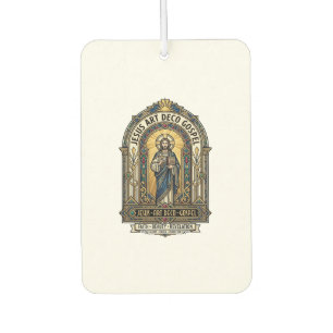 Jesus Art Deco Gospel Jesus Art Deco Christlicher  Autolufterfrischer