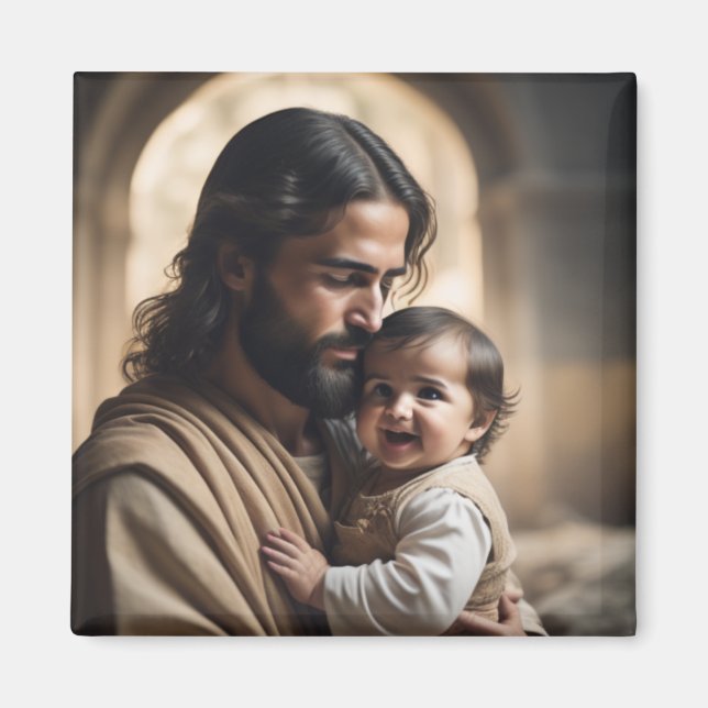 Jesus Art Magnet (Vorne)