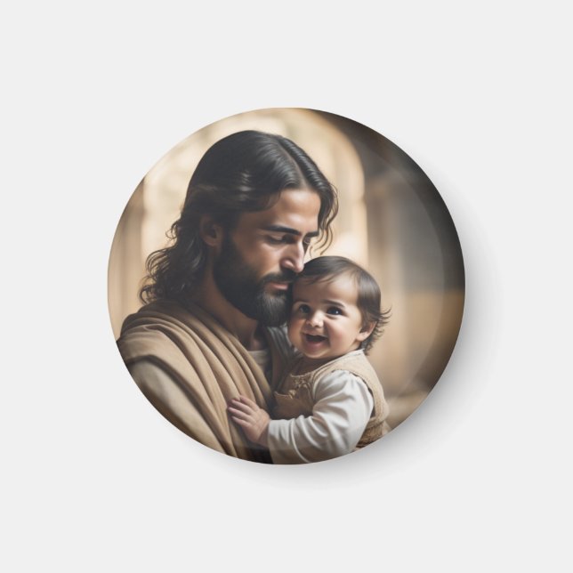 Jesus Art Magnet (Vorne)