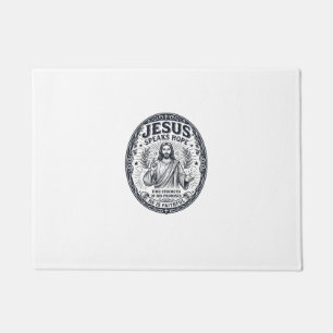 Jesus ASL gehörlose Gemeinschaft Inklusion Shirt C Fußmatte
