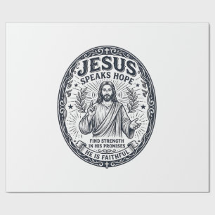 Jesus ASL gehörlose Gemeinschaft Inklusion Shirt C Geschenkpapier