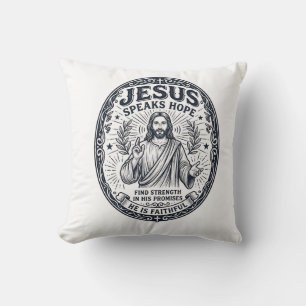 Jesus ASL gehörlose Gemeinschaft Inklusion Shirt C Kissen