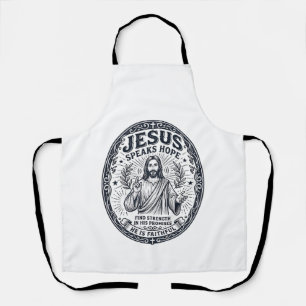 Jesus ASL gehörlose Gemeinschaft Inklusion Shirt C Schürze