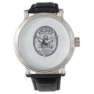 Jesus ASL Gehörlosengemeinschaft Inklusions-Shirt  Armbanduhr