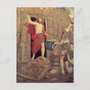 Jesus auf Auferstehungsband im Vatikan Postkarte