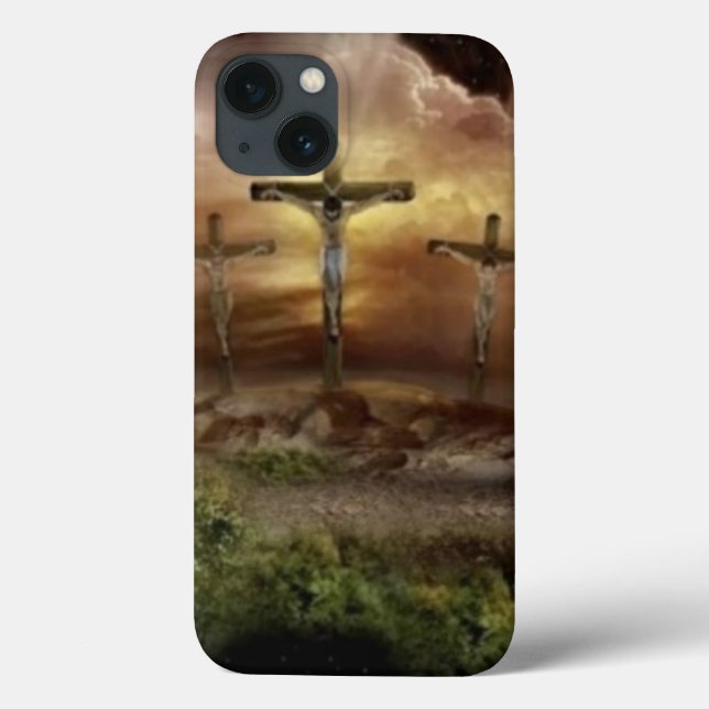 JESUS AUF DEM CROSS Case-Mate iPhone HÜLLE (Rückseite)