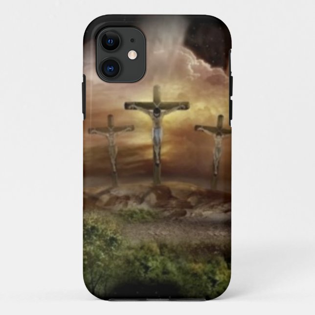 JESUS AUF DEM CROSS Case-Mate iPhone HÜLLE (Rückseite)