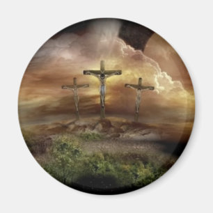 JESUS AUF DEM CROSS MAGNET
