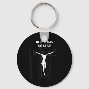 Jesus auf den sonnigen Böden Jesus Graphic Schlüsselanhänger