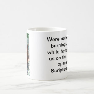 Jesus auf der Straße zu Emmaus Tasse