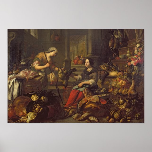 Jesus auf der Zuhause von Martha und Mary 2 Poster (Vorne)