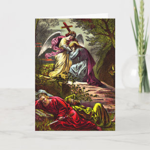 Jesus auf Gethsemane Grußkarte Karte