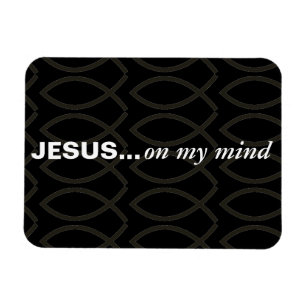 Jesus auf meinem Geist Bibel Zitate anpassen Magnet