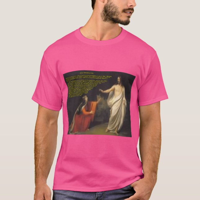 Jesus’ Auferstehungskunst T-Shirt (Vorderseite)