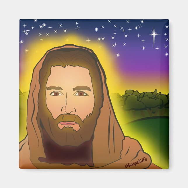 Jesus: Auferstehungsmorgens Magnet (Vorne)
