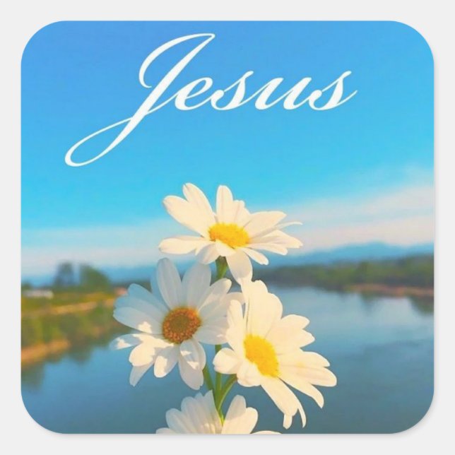 Jesus Aufkleber (Vorderseite)