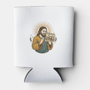 Jesus Augen geschlossen getaggtes Gruppenfoto unvo Dosenkühler