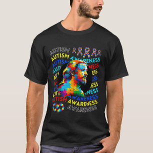 Jesus Autismus-Bewusstsein Navigieren Autismus Aut T-Shirt