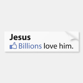 Jesus Autoaufkleber