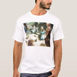 Jesus-Baby in einer Unterwasser-Krippe T-Shirt