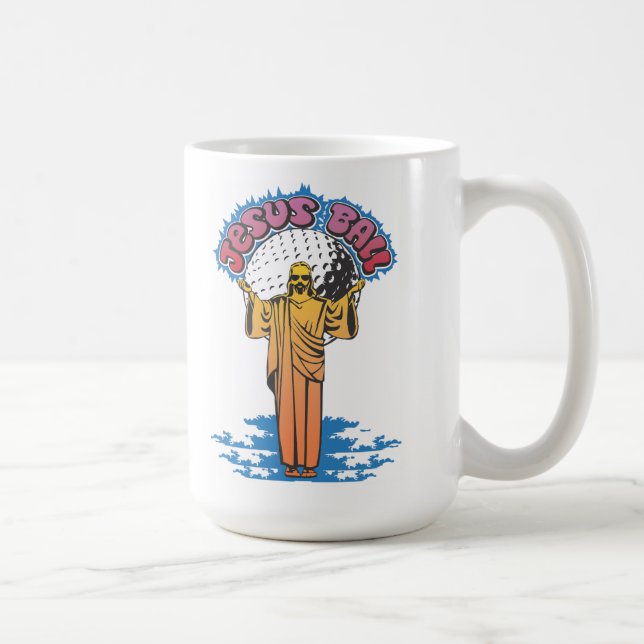 Jesus-Ball Kaffeetasse (Rechts)