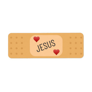 Jesus bandaid, Jesus heilt Wunden