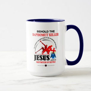 Jesus: Baphomet Killer Tasse