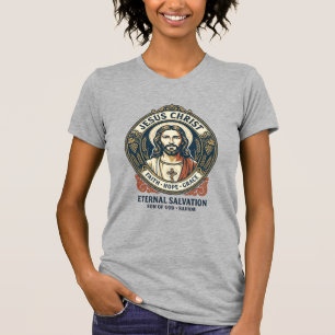 Jesus Barber Herrenpflege Grafik T-Shirt Christlic