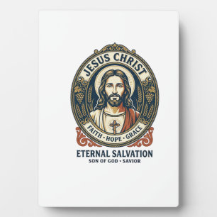 Jesus Barbier Herrenpflege Grafik T-Shirt Christli Fotoplatte