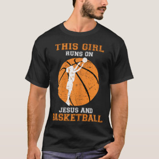 Jesus Basketball Redewendungen Christliche Geschen T-Shirt