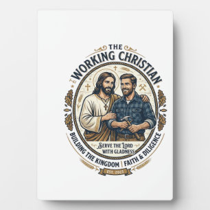 Jesus Bauhandwerk Shirt Christliches Grafik_ Fotoplatte