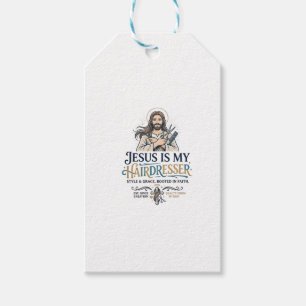 Jesus Beauty Salon Friseur T-Shirt Inspiration Geschenkanhänger
