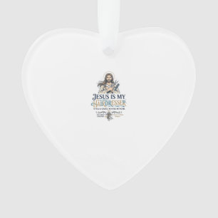 Jesus Beauty Salon Friseur T-Shirt Inspiration Ornament