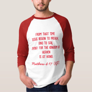 JESUS begann zu predigen - Rote Weihnachten 3/4 Si T-Shirt
