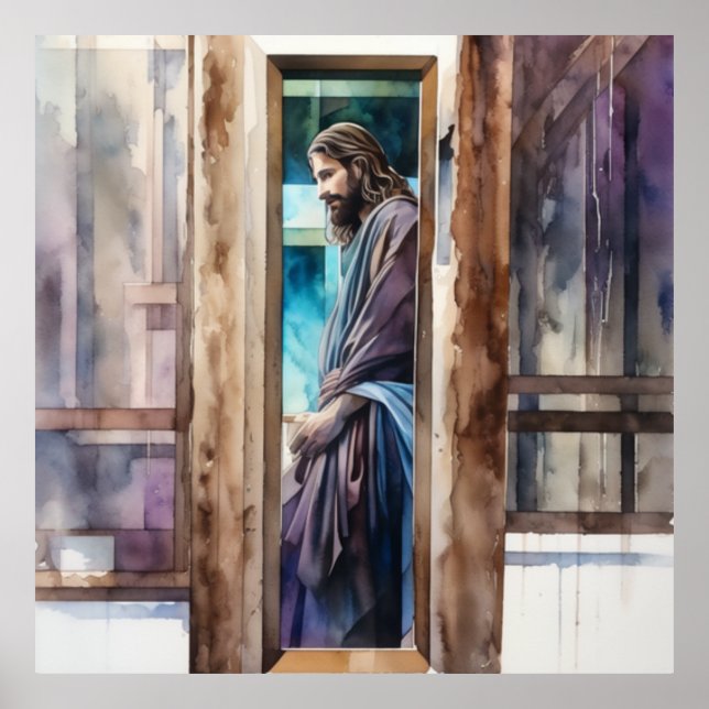 Jesus begehrt seine Bestimmung Poster (Vorne)