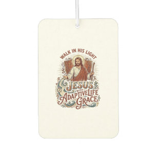 Jesus-Behindertenhilfe-T-Shirt Inspiration Autolufterfrischer