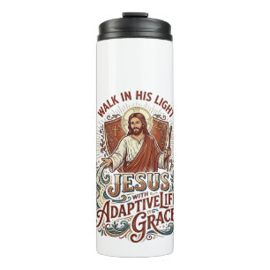 Jesus-Behindertenhilfe-T-Shirt Inspiration Thermosbecher