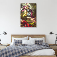 Jesus bei Gethsemane Wrapped Canvas