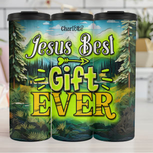 Jesus: Bestes Geschenk für alle Thermosbecher