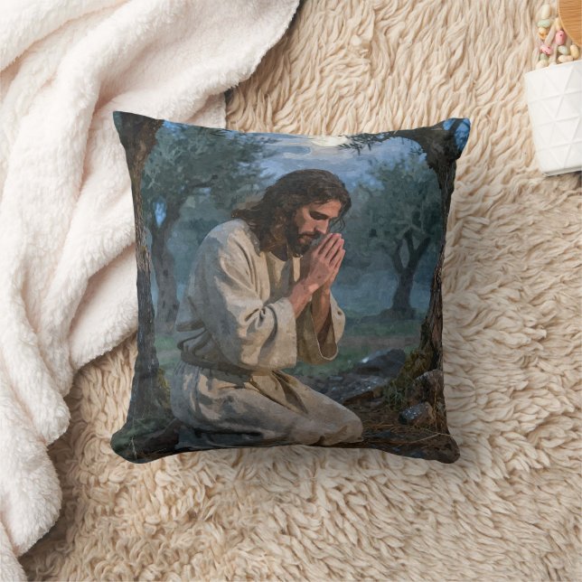 Jesus betet kissen (Decke)