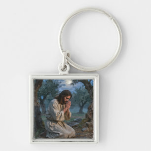 Jesus betet schlüsselanhänger