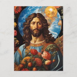 *~* Jesus betroffenen Universum Erde AP50 kosmisch Postkarte