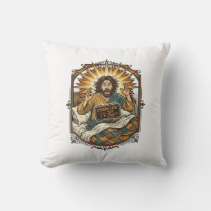 Jesus betrunken Online-Einkaufsbeleg Morgen danach Kissen