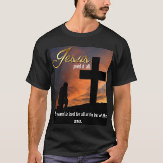 Jesus bezahlte alles dunklen T - Shirt