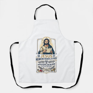 Jesus Bibel Sprachen Hebräisch Griechisch Nerd-Shi Schürze