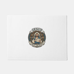 Jesus Bibliothekskartenarchiv Jesus Bibliothekskar Fußmatte
