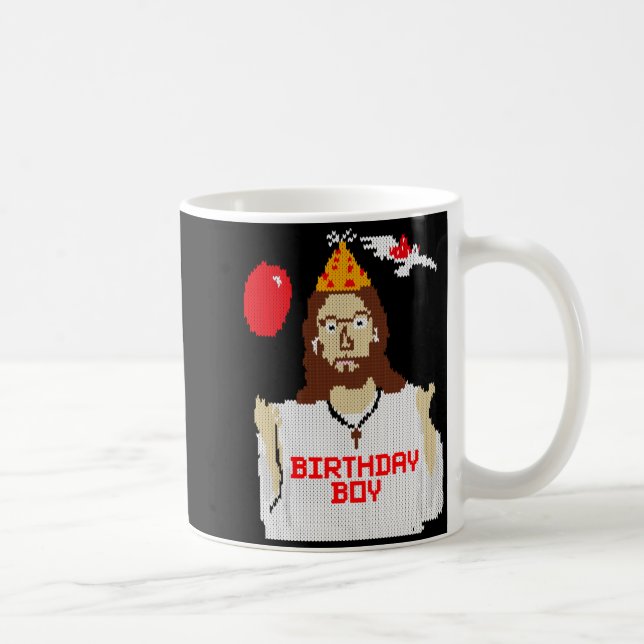 Jesus Birthday Boy Christmas Essential T Shirt  Kaffeetasse (Rechts)